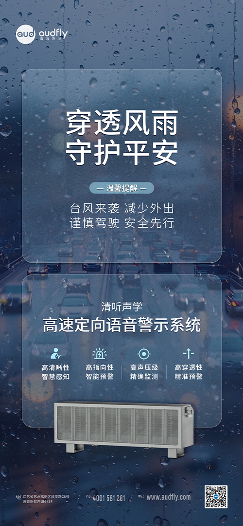 清聽聲學高速定向喇叭