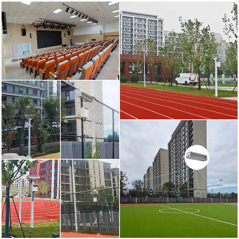 清聽聲學安靜操場系統、教室均衡聲場系統在天津三所新建校部署!