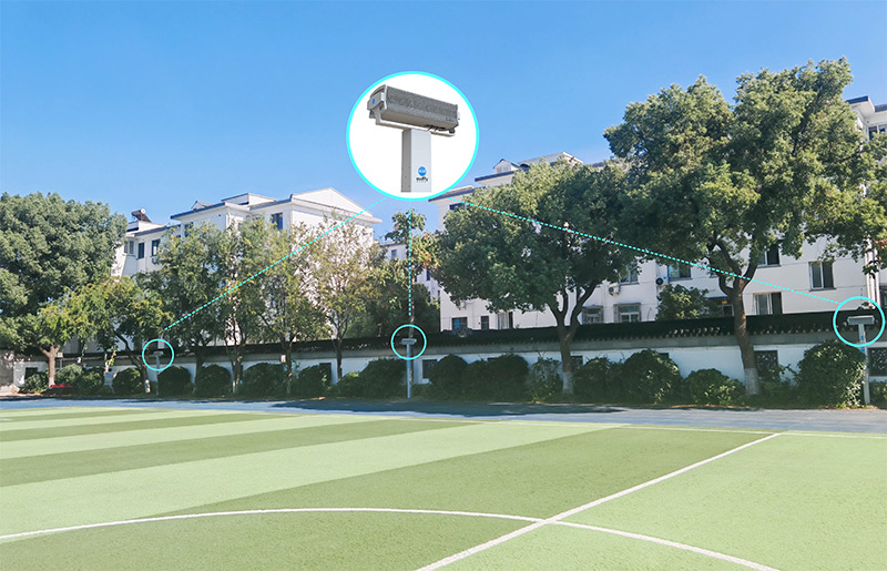 蘇州振華中學(xué)安裝清聽聲學(xué)靜音操場系統(tǒng)