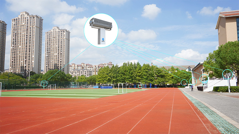蘇州工業(yè)園區(qū)方洲小學(xué)安裝清聽聲學(xué)靜音操場系統(tǒng)
