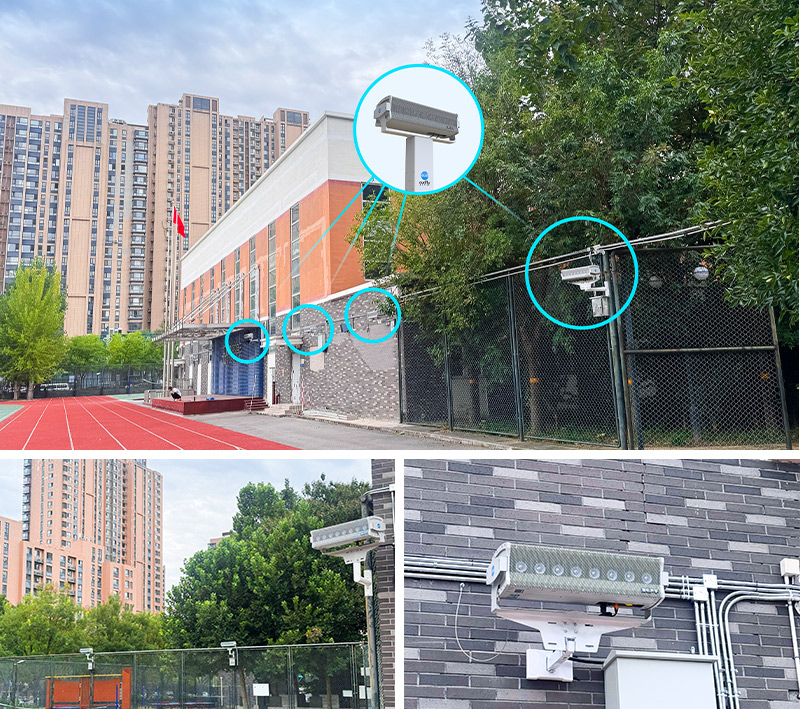 清聽聲學(xué)操場(chǎng)定向廣播系統(tǒng)落地北京朝陽外國語學(xué)校